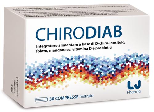 Chirodiab Integratore Alimentare con Fermenti Lattici Vivi 30Compresse Tristrato