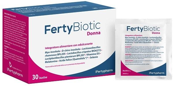 Fertybiotic Donna Integratore in Bustine da 30 Pezzi