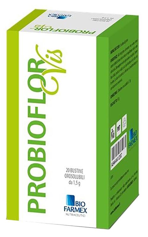 Probioflor Vis Integratore a Base Di Probiotici 20 Bustine