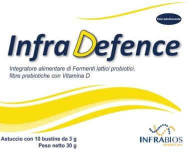 Infradefence Integratore per Difese Immunitarie 10 Bustine