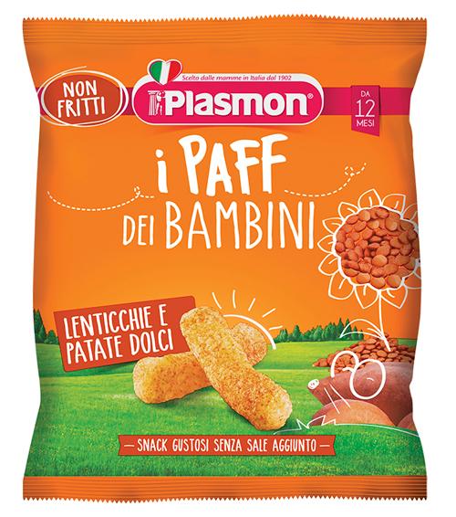 Plasmon Paff Dei Bambini Lenticchie E patate Dolci 15g