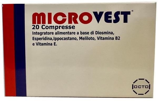 Microvest Integratore Multivitaminico E Minerale Per Il Benessere Generale 20 Compresse