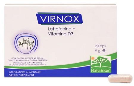 Virnox Naturincas Integratore per Difese Immunitarie 20 Capsule