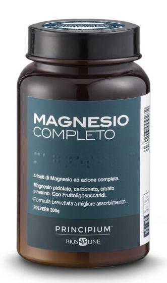 Bios Line Principium Magnesio Completo Integratore Alimentare 200 g