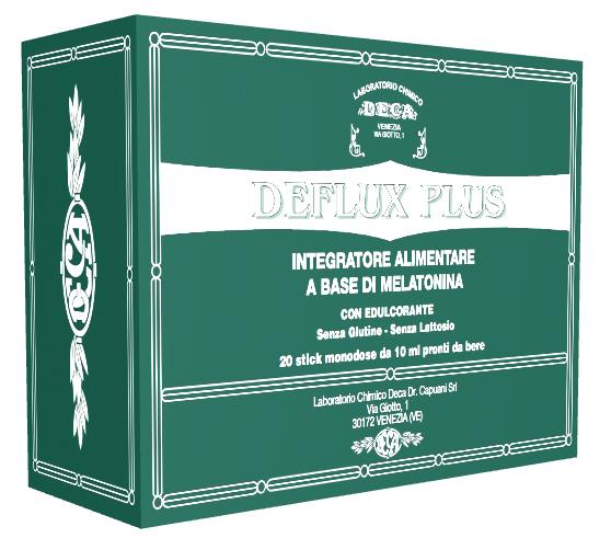 Deflux Plus Integratore a Base di Melatonina 20 Stick