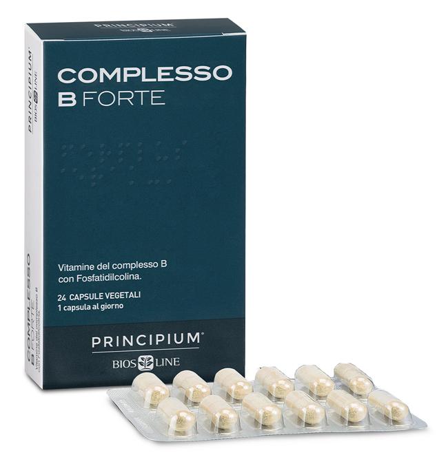 Bios Line Principium Complesso B Forte Integratore Alimentare24 Capsule Vegetali