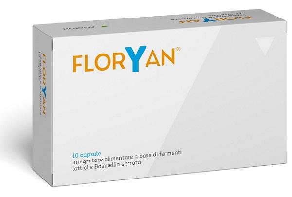 Floryan Integratore di Fermenti Lattici 10 capsule