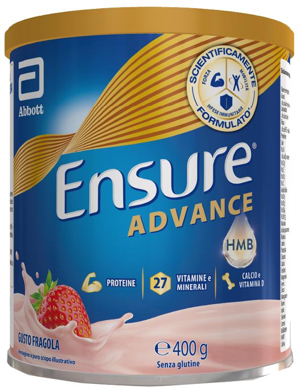 Ensure Advance Integratore Proteico Fragola 400 gr