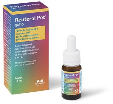 Reuteral Gocce per Gatti per Benessere Gastrointestinale 10 ml