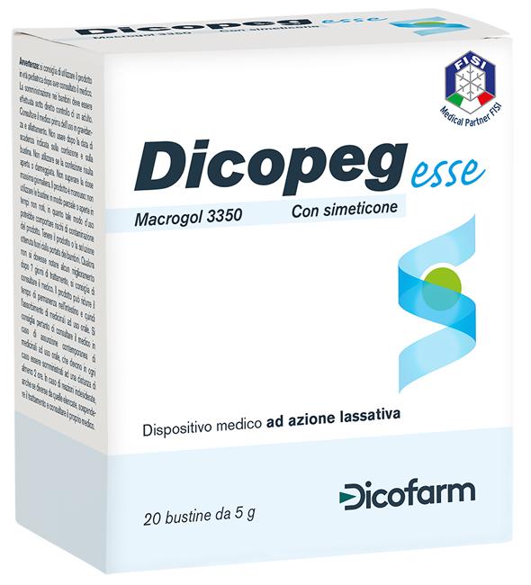 Dicofarm Dicopeg Esse per il Trattamento della Stipsi 20 Bustine