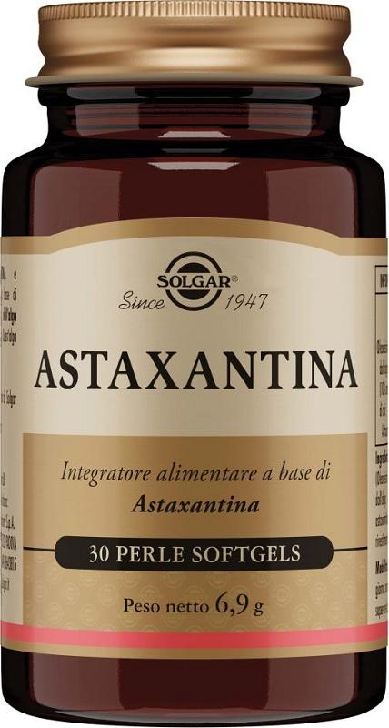 Solgar Astaxantina Integratore Alimentare 30 Perle Softgel