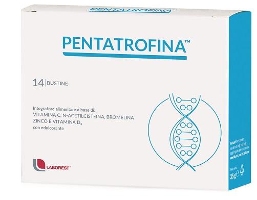Pentatrofina Integratore Per Sistema Immunitario E Vie Respiratorie 14 Bustine