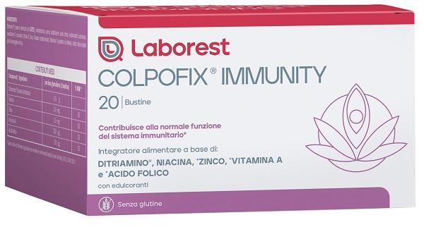 Colpofix Immunity Integratore per Difese Immunitarie 20 Bustine