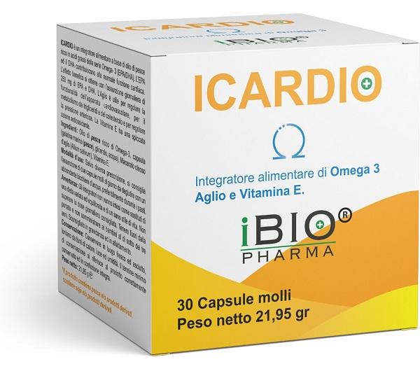 Icardio Integratore Cardio Sostenitore 30 Capsule Molli