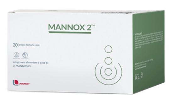 Mannox 2Tm Integratore Per Il Benessere Delle Vie Urinarie 20 Stick Orosolubili