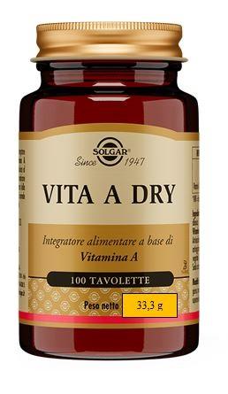 Vita A Dry Integratore A Base Di Vitamina A 100 Tavolette
