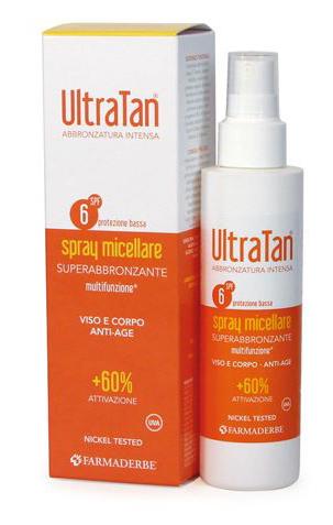 Ultra Tan Spray Solare SPF6 Micellare Multifunzione 150 ml