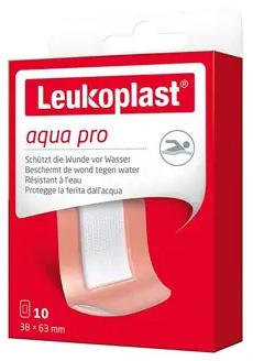 Leukoplast Aqua-Pro Cerotti Impermeabili 38x63 mm 10 Pezzi Grandi