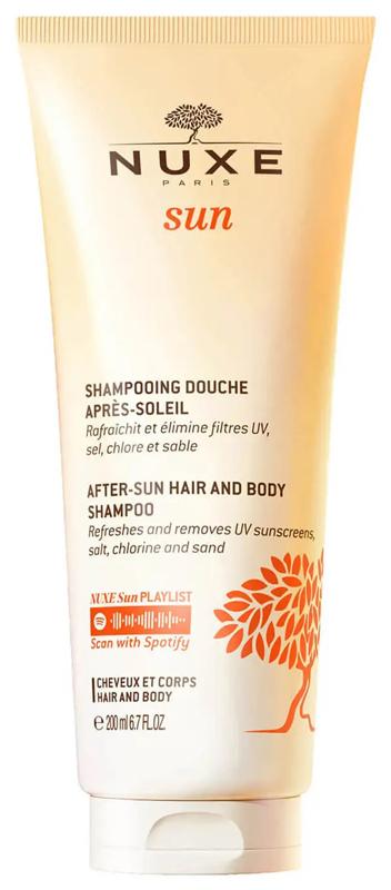 Nuxe Sun Shampoo Doccia Doposole Idratante Viso Corpo Capelli 200 ml