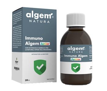Algem Immuno Junior Integratore per le Difese Immunitarie 200 ml