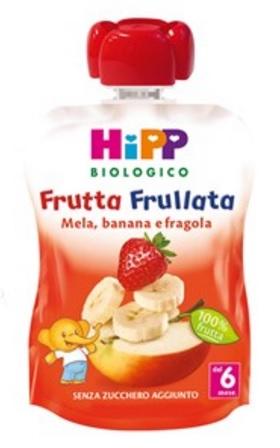 Hipp Frullata Mela Banana e Fragola per Bambini 90 g