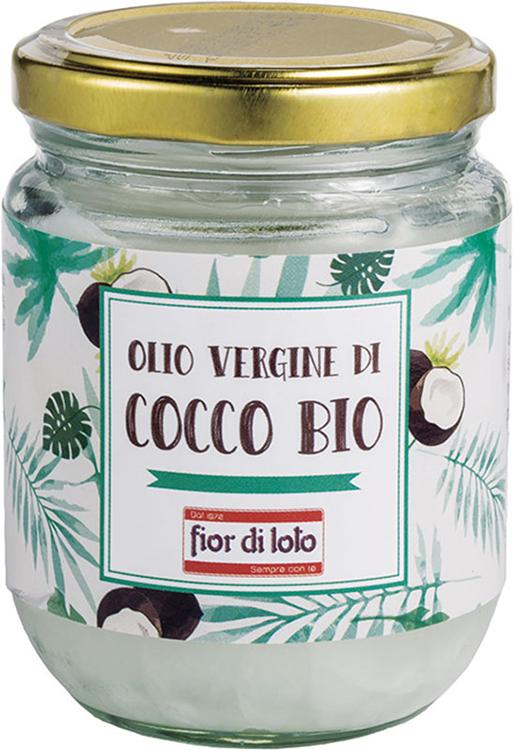 Olio Vergine di Cocco Biologico Alimentare 180 g