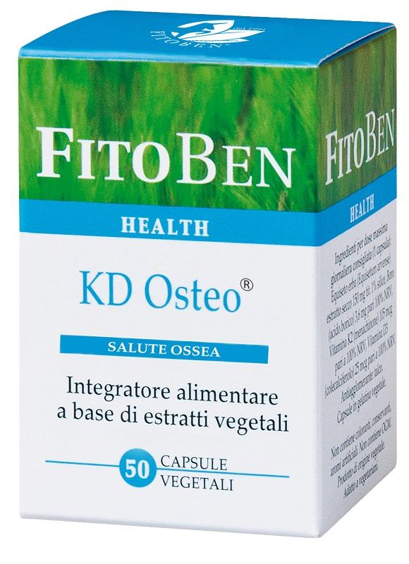 Fitoben Kd Osteo Integratore per Assorbimento e Uso di Calcio e Fosforo 50 cps