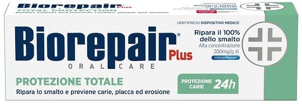 Biorepair Plus Protezione Totale Dentifricio Contro i Batteri 75 ml