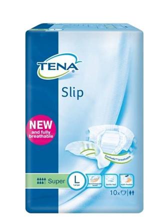 Tena Slip Super Pannolone per Incontinenza a Mutandina Taglia L 10 Pezzi