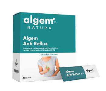 Algem Anti Reflux Integratore per il Benessere Digerente 12 Bustine da 10ml
