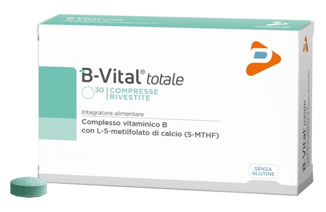 B-Vital Totale Integratore con Complesso VItaminico B 30 Compresse Rivestite