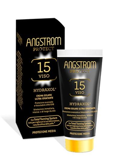 Angstrom Crema Solare Viso Ultra Idratante Spf15 Protezione Media 50 ml