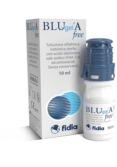 Blu Gel A Free Soluzione Oftalmica Lubrificante con Acido Ialuronico 10 ml