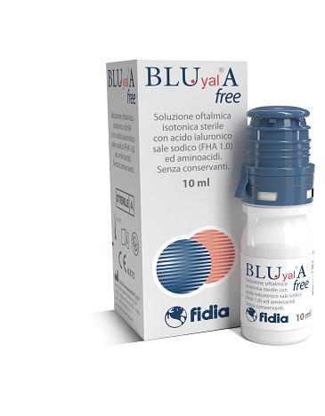 BluYal A Free Collirio Soluzione Oftalmica con Sodio Ialuronato 0.15% 10 ml