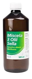 Miscela 3 Olii Lassativo Oleoso Lubrificante Emolliente 500 ml