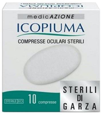 Icopiuma Compresse Oculari Adesive Sterili 10 Pezzi