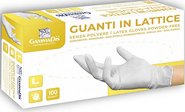 Guanti in Lattice Senza Polvere Taglia S 100 Pezzi
