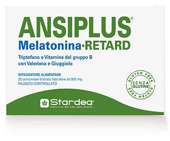 Ansiplus Melatonina Retard 20 Compresse
