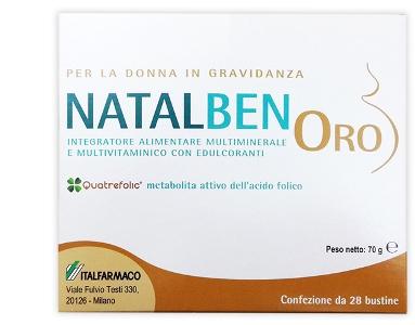 Natalben Oro Integratore Multivitaminico per la Donna In Gravidanza 28 Buste