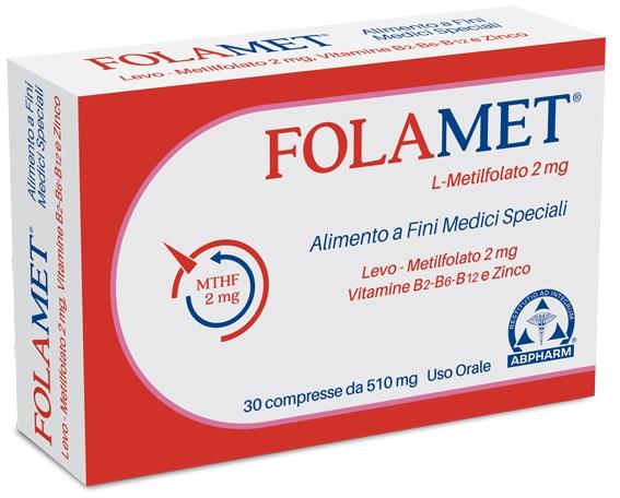 Folamet Integratore Alimentare 30 Compresse