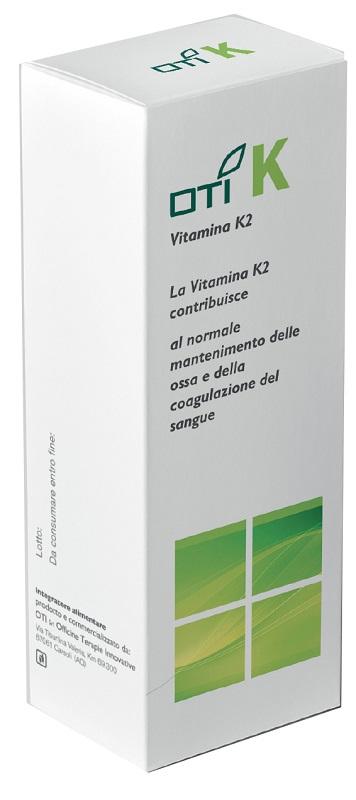 Oti K Vitamina K2 Integratore Alimentare di Vitamina K in Gocce 20 ml