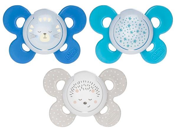 Chicco Succhietto Comfort Luminoso Silicone 2 Pezzi