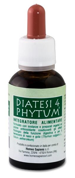 DIATESI 4 PHYTUM GOCCE 30ML