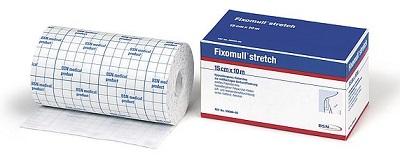 Fixomull Stretch Garza Autoadesiva In TNT m 10x5 cm