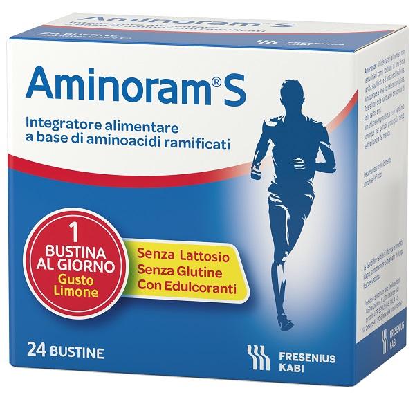 Aminoram S Integratore Aminoacidi 24 Bustine