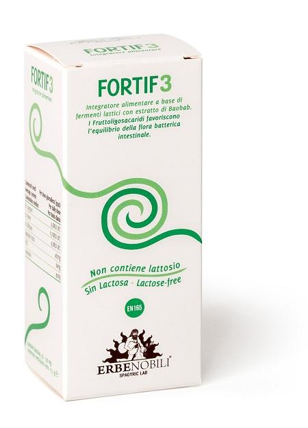 Fortif3 Integratore di Fermenti Lattici con Estratto di Baobab 30 capsule