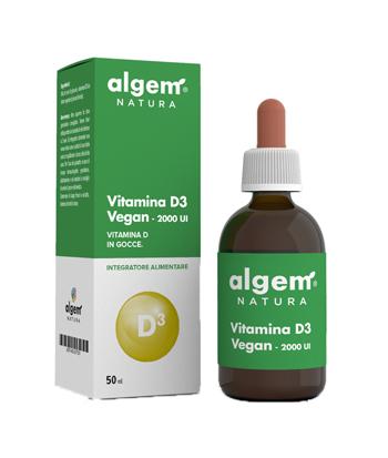 Vitamina D3 Gocce 2000 UI Integratore Alimentare 50 ml