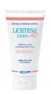 Lichtena Derm AD Crema Viso Liporestitutiva Pelli Sensibili e Atopiche 40 ml