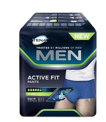 Tena Men Pants Active Fit Plus Taglia M 9 Pezzi