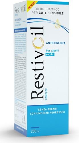 RestivOil Anti-Forfora Complex Olio Shampoo Nutritivo Capelli Secchi 250ml